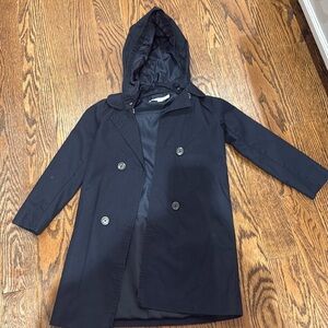 Size Small - Brooks Brothers kids navy trench coat
